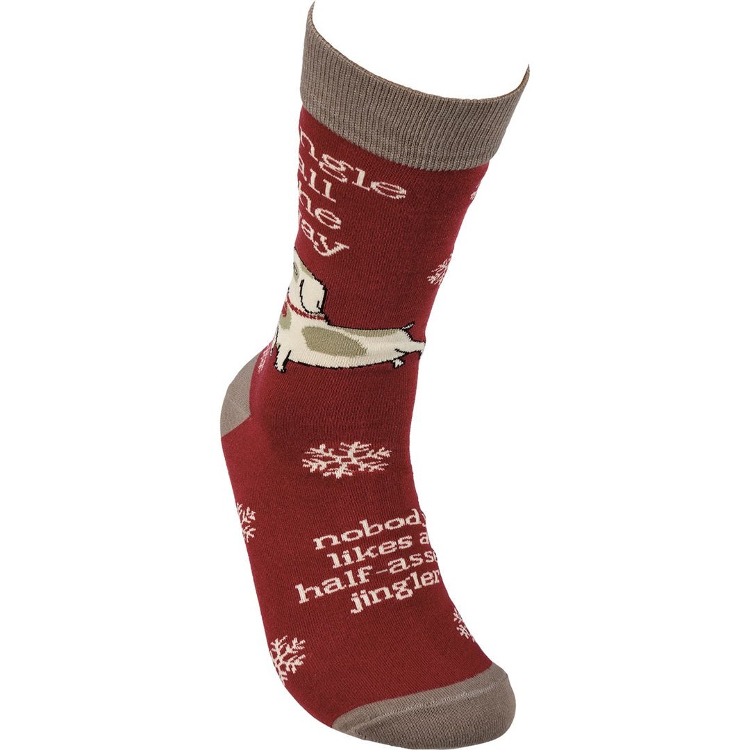 Jingle All The Way Socks