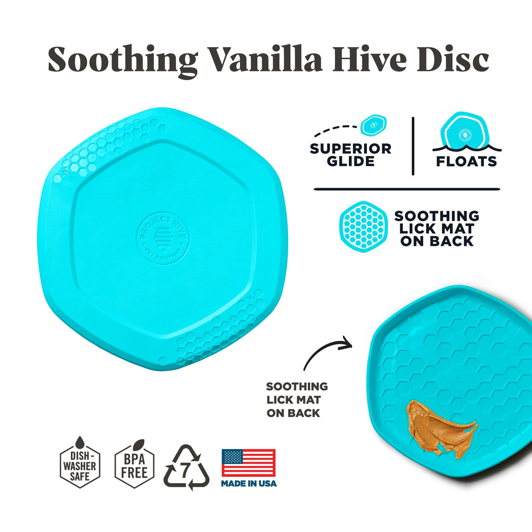 Project Hive Disc/Lick Mat-Soothing Vanilla