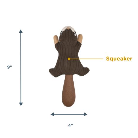 Latex Squirrel Squeaker Toy
