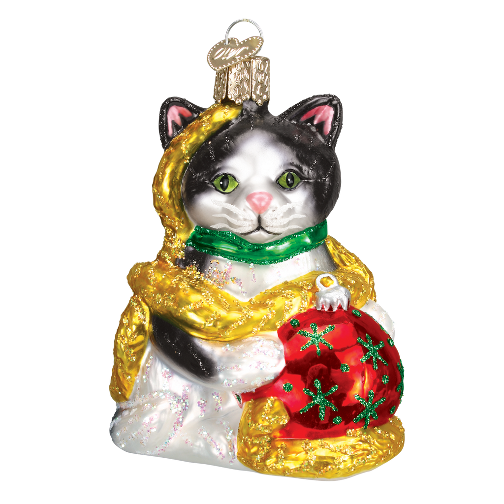 Holiday Kitten Ornament
