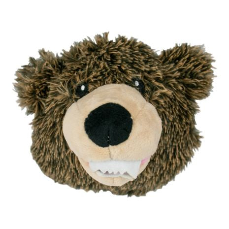 Tall Tails 2 in 1 Fetch Ball Dog Toy Grizzly