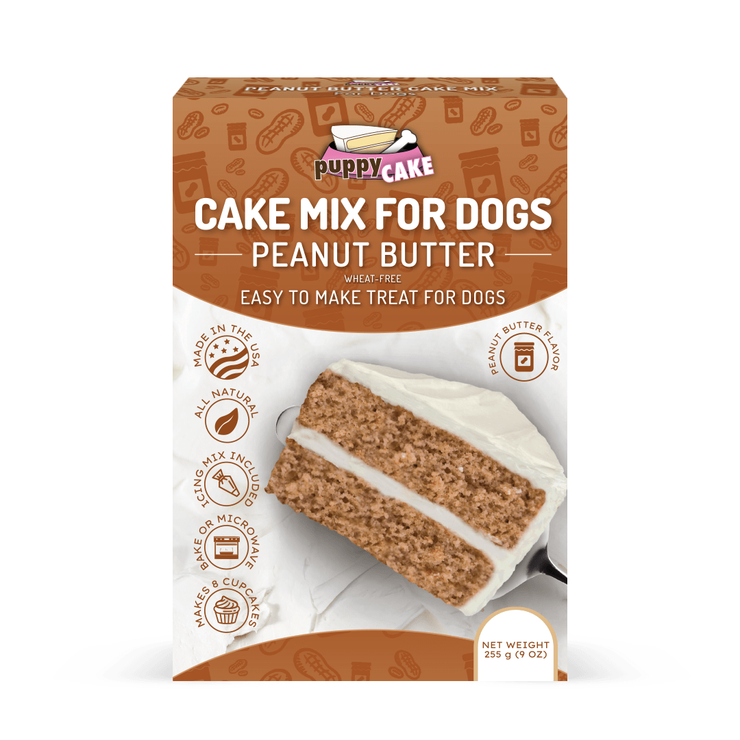 Peanut butter sales dog cake easy