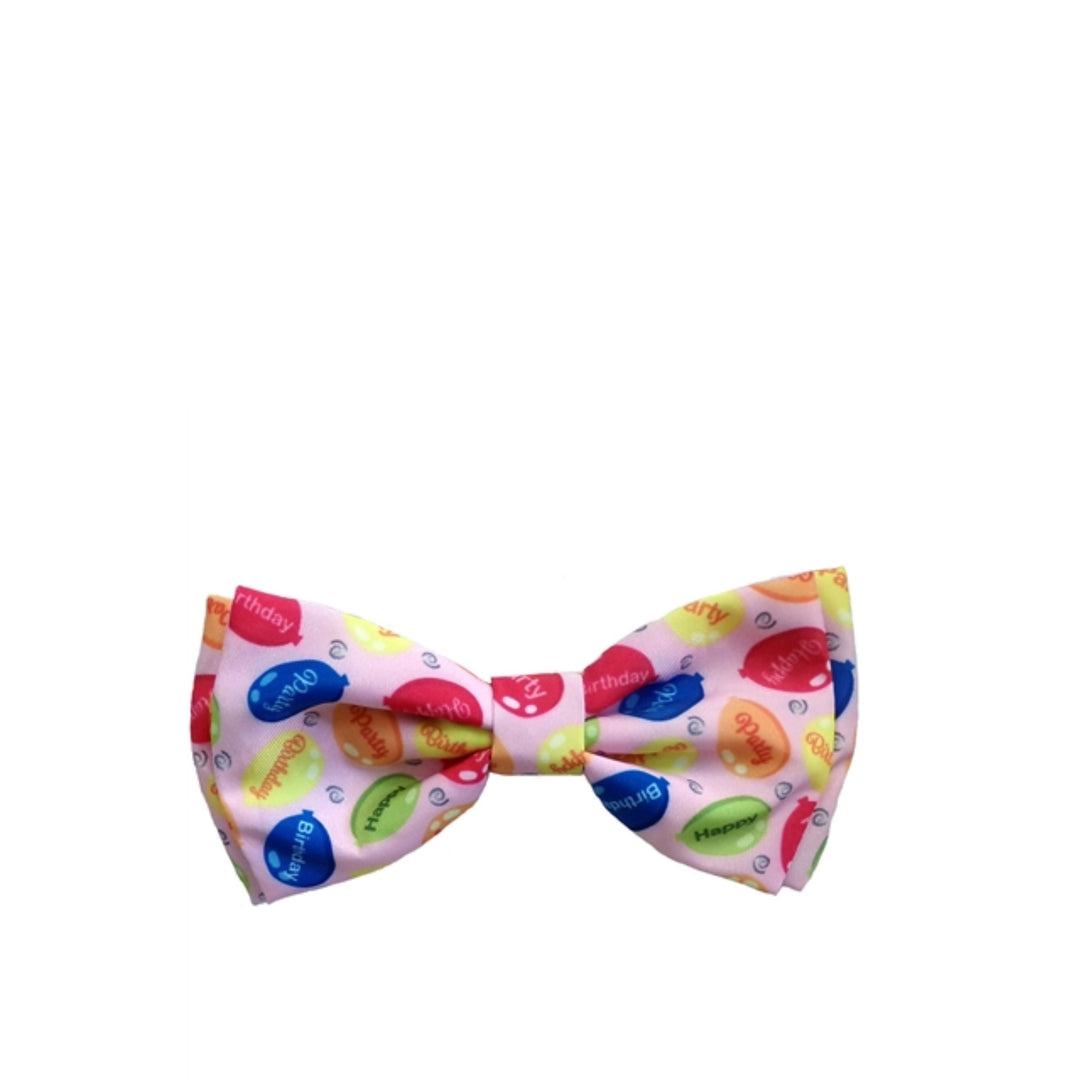 Party Time Pink Bow Tie