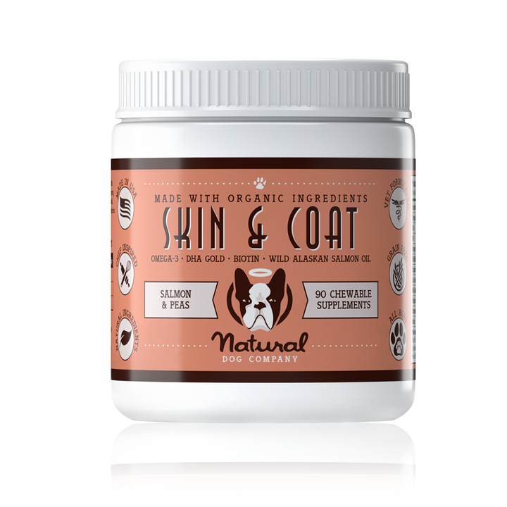 Skin & Coat Supplement for Dogs-90ct