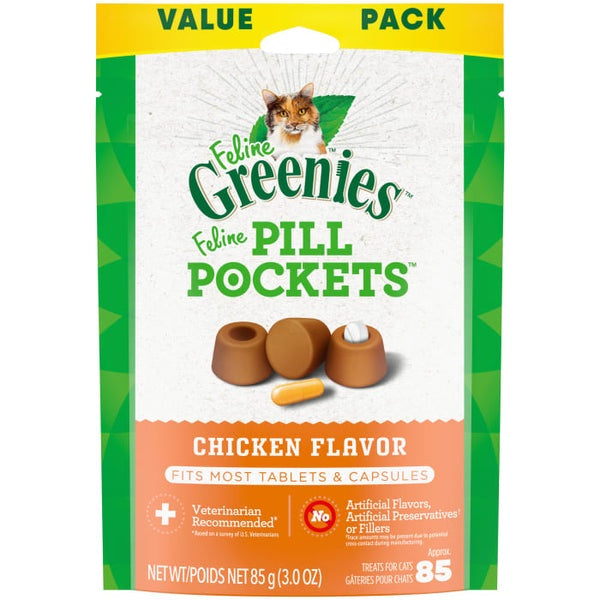 Greenies Cat Pill Pocket-Chicken