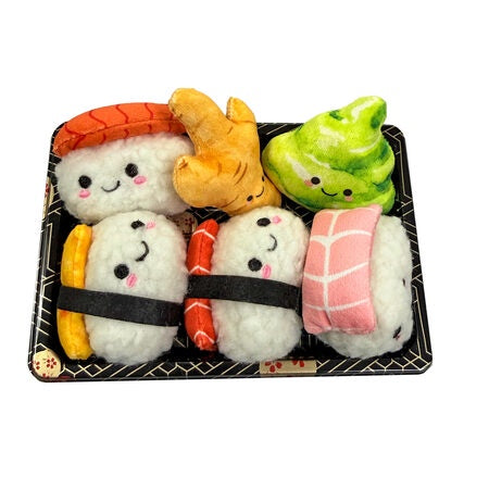 Sushi Nigiri Set With Catnip 6 pc