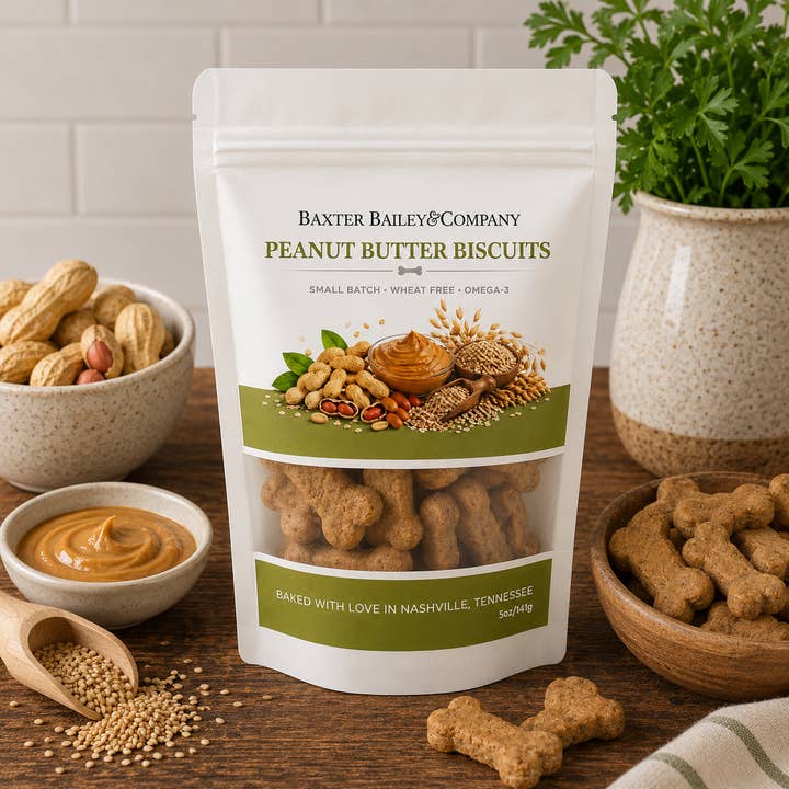 Peanut Butter Biscuits