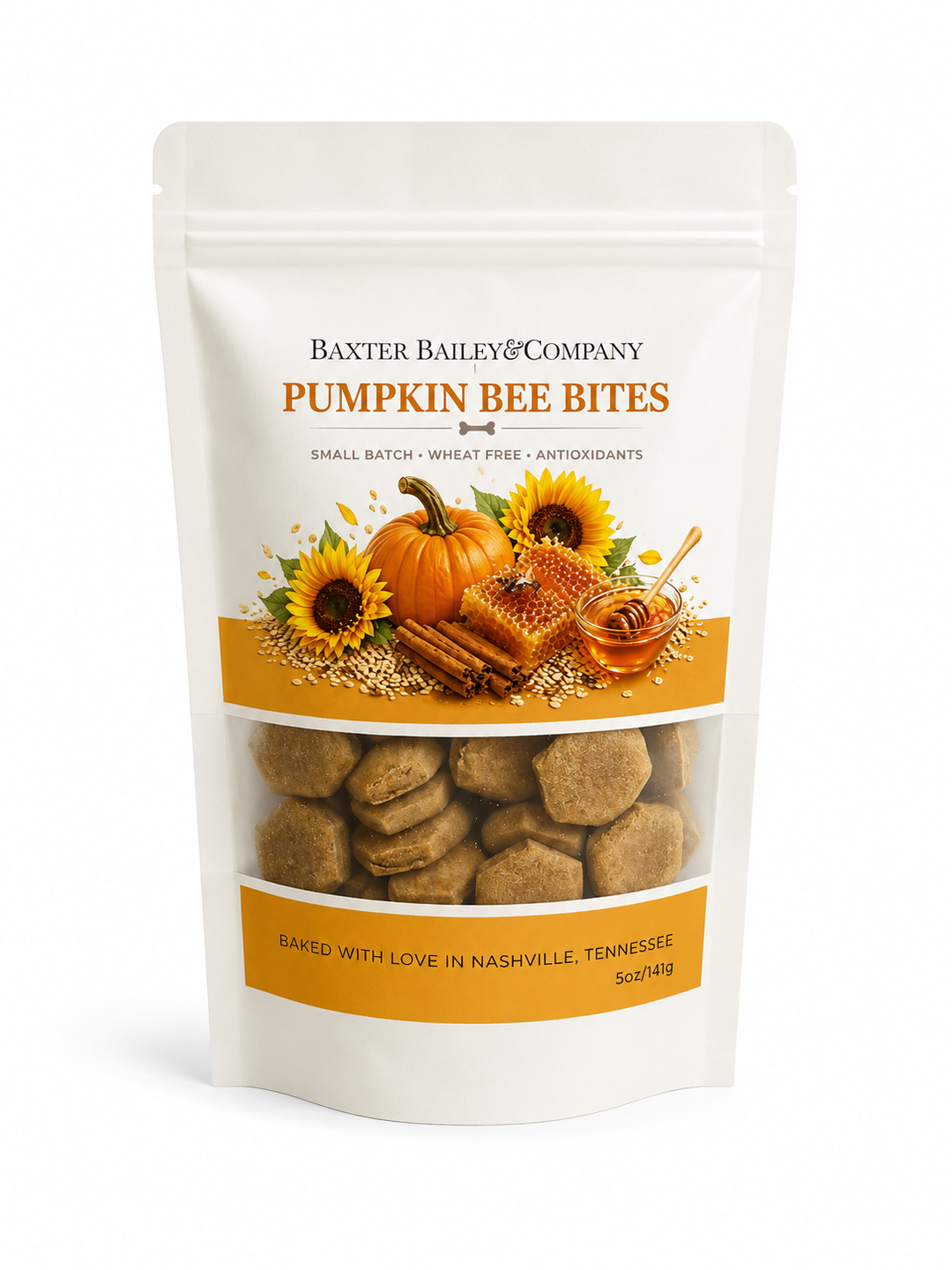 Pumpkin Bee Bites