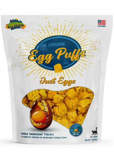 Egg Puffs for Cats-Just Eggs