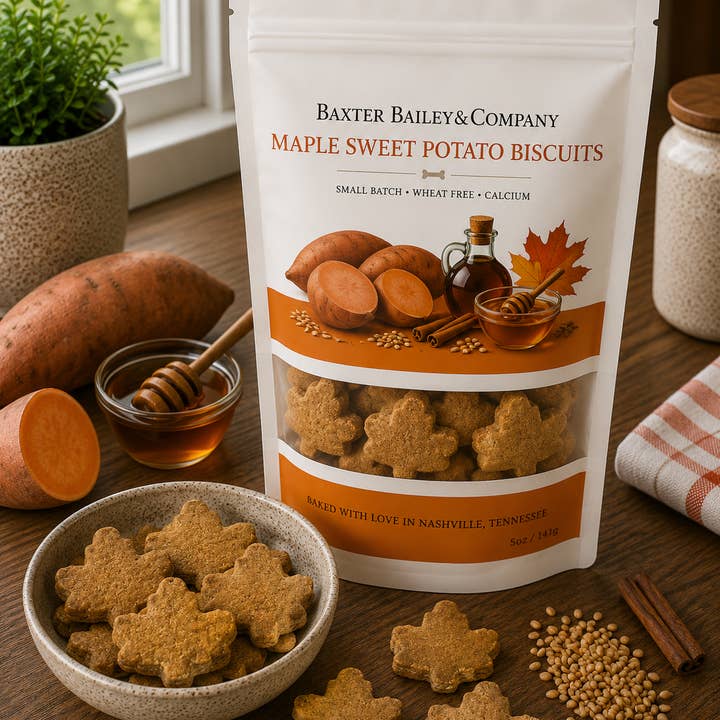 Maple Sweet Potato Biscuits