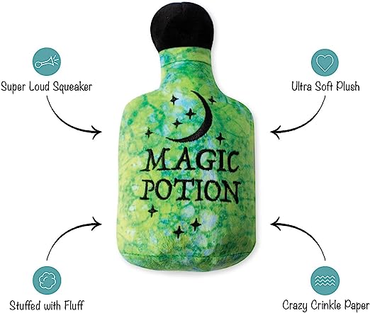 Going Through Potions Dog Toy