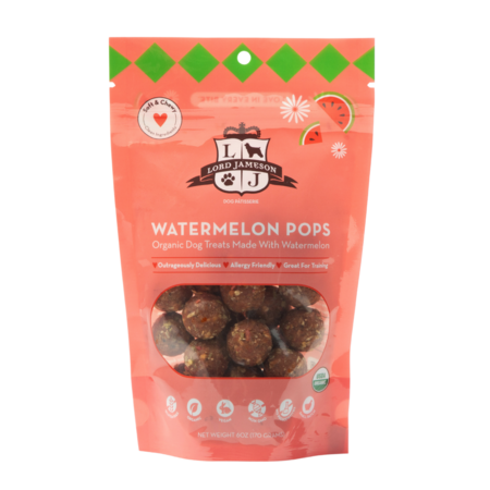 Watermelon Pops Organic Dog Treat