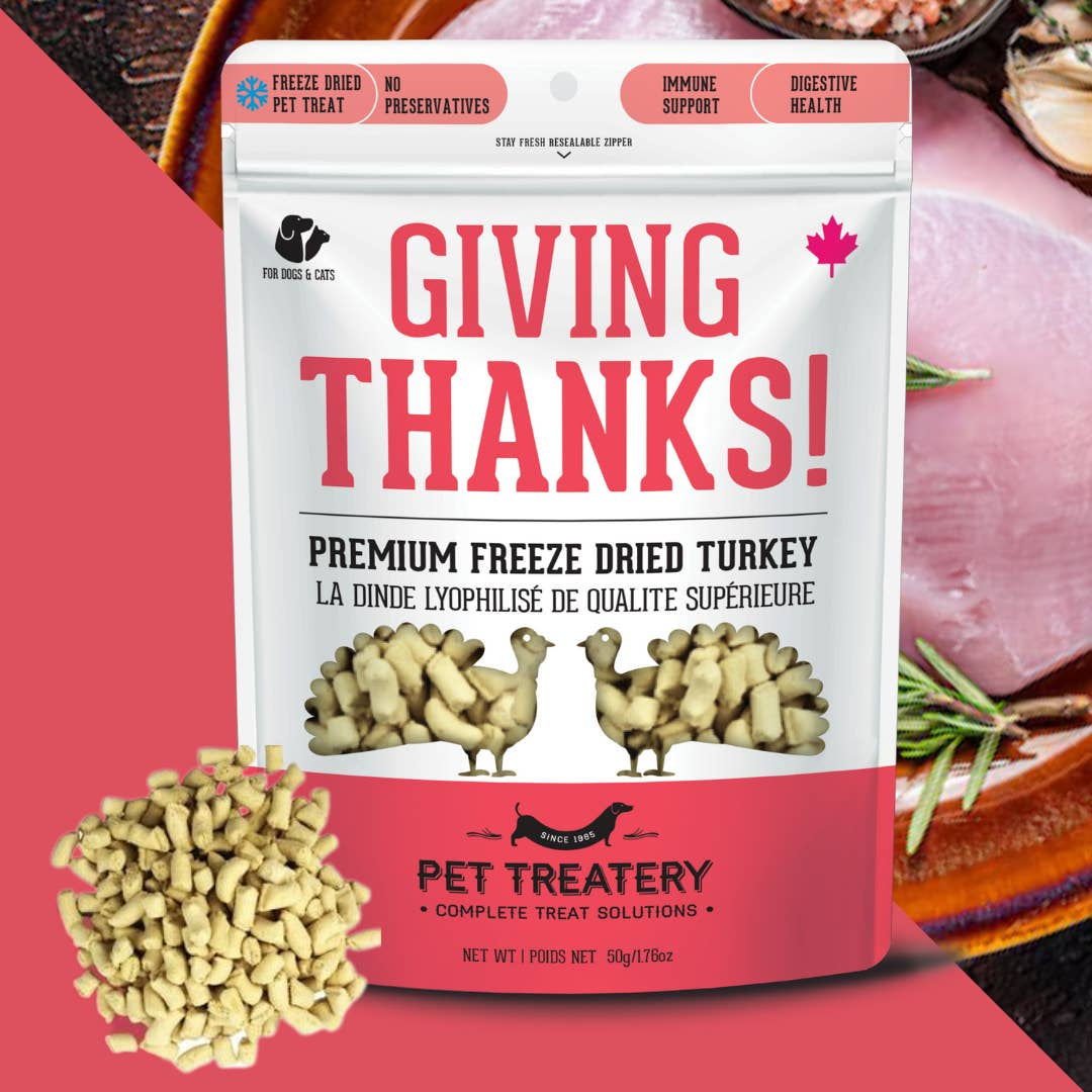 Giving Thanks! Freeze Dried Turkey