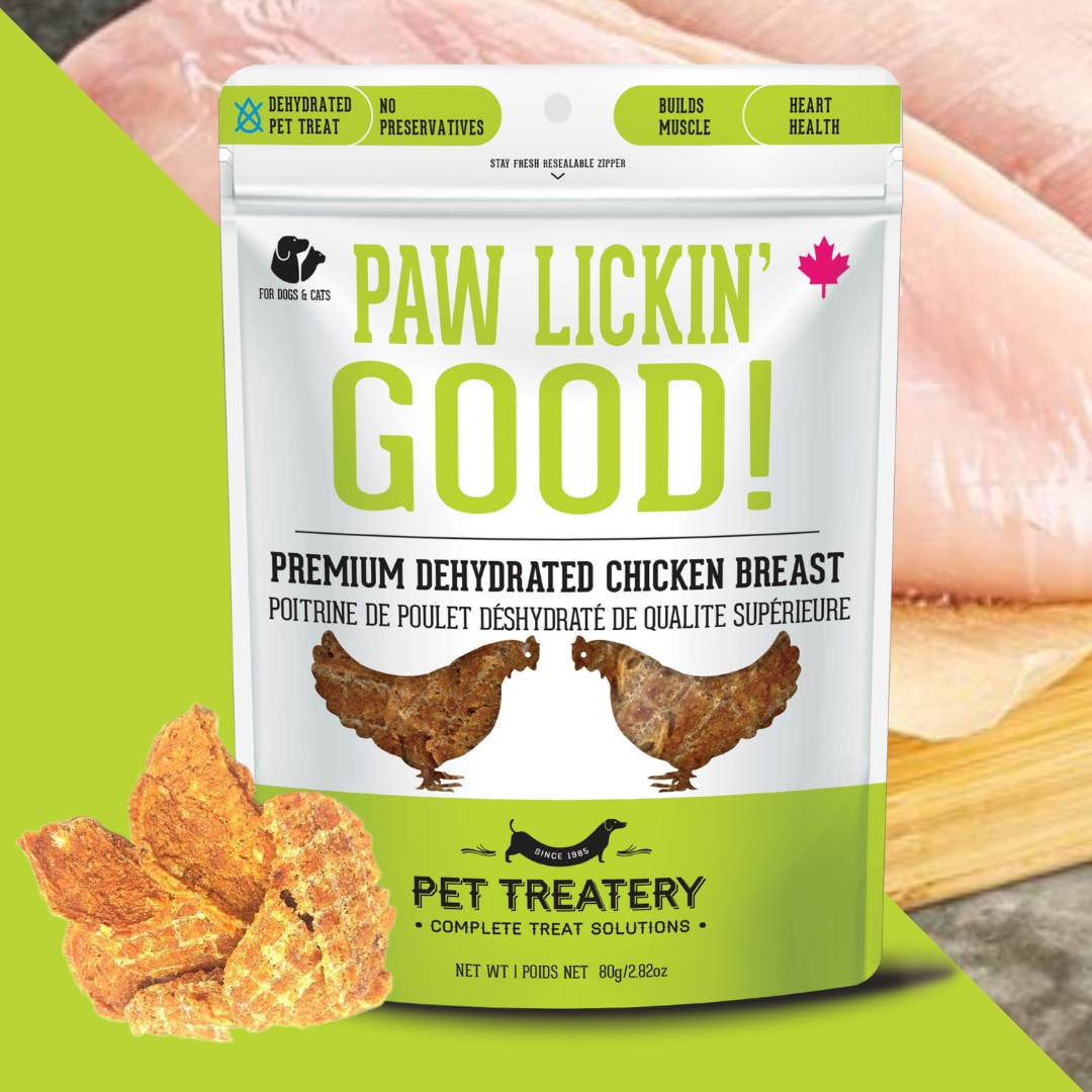 Paw Lickin' Good-Dehydrated Chicken Breast