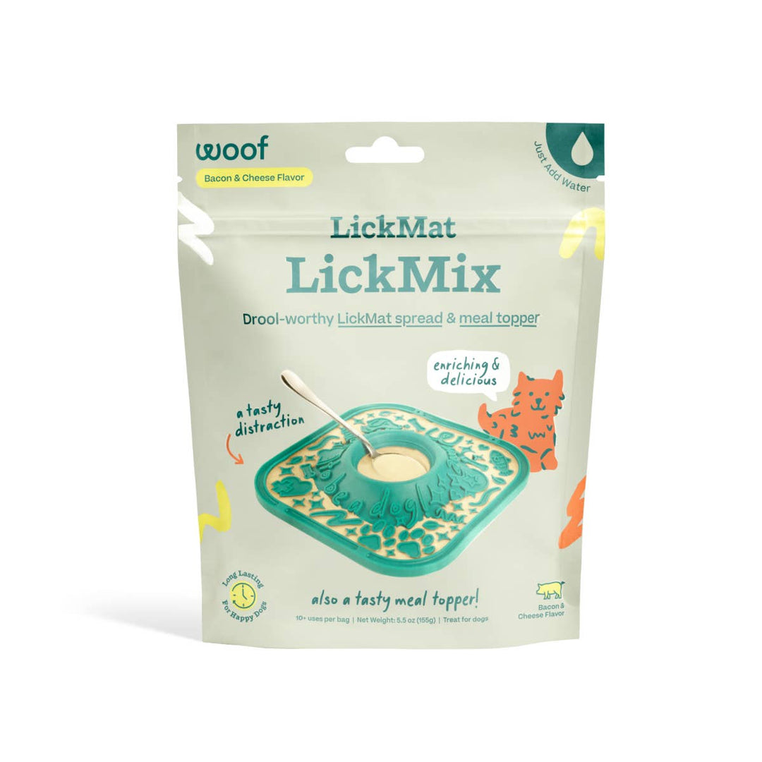 Woof LickMat LickMix-Bacon & Cheese 5.5oz