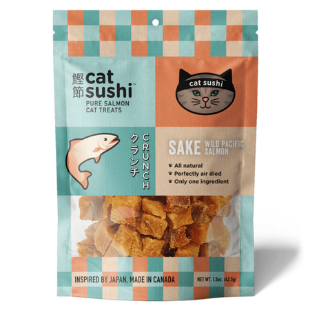 Sushi Crunch Sake Wild Salmon Bite 1.5 oz