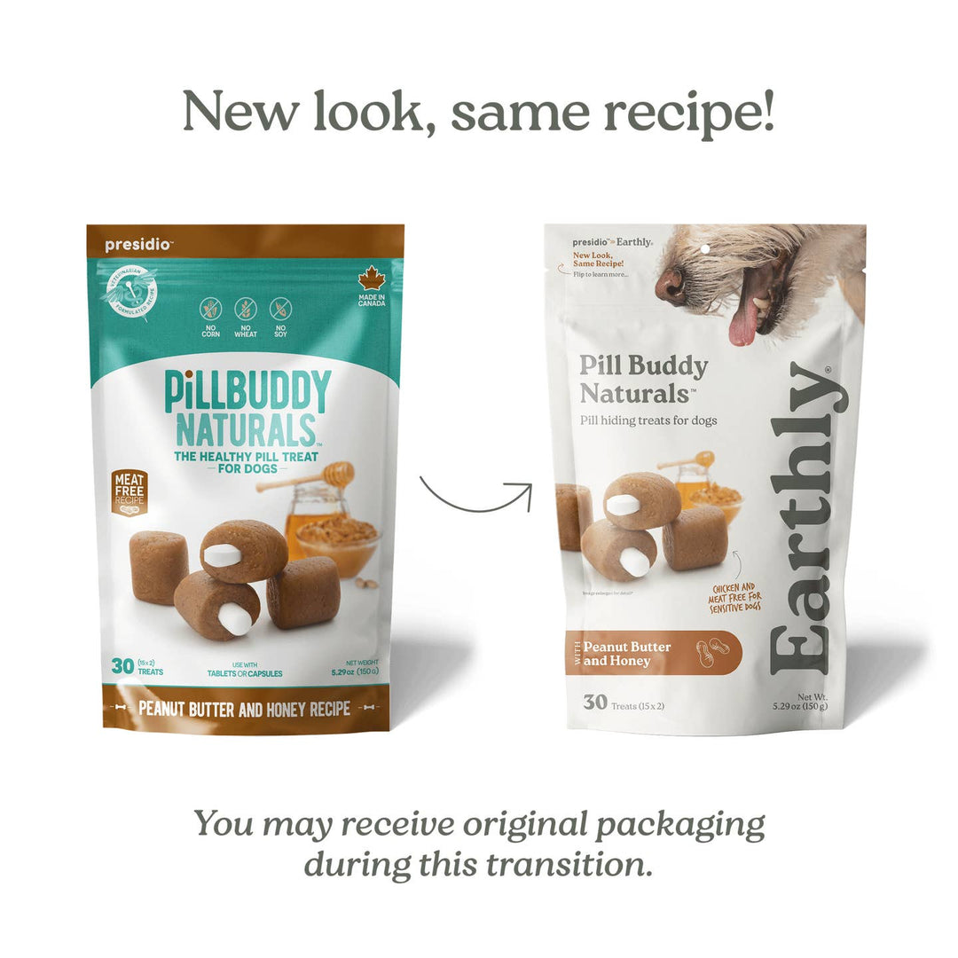Pill Buddy Naturals-Peanut Butter & Honey-30ct
