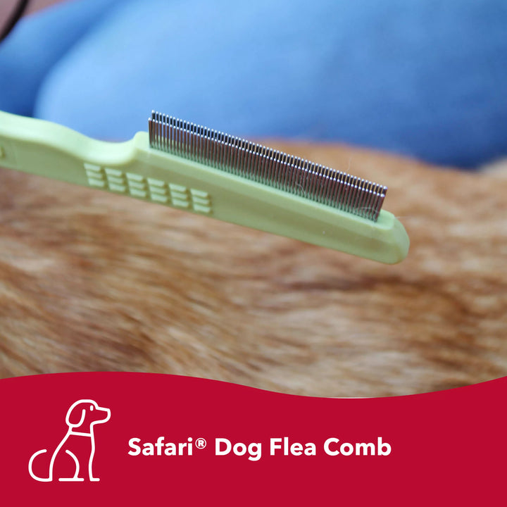 Safari Flea Comb-Double Row of Teeth