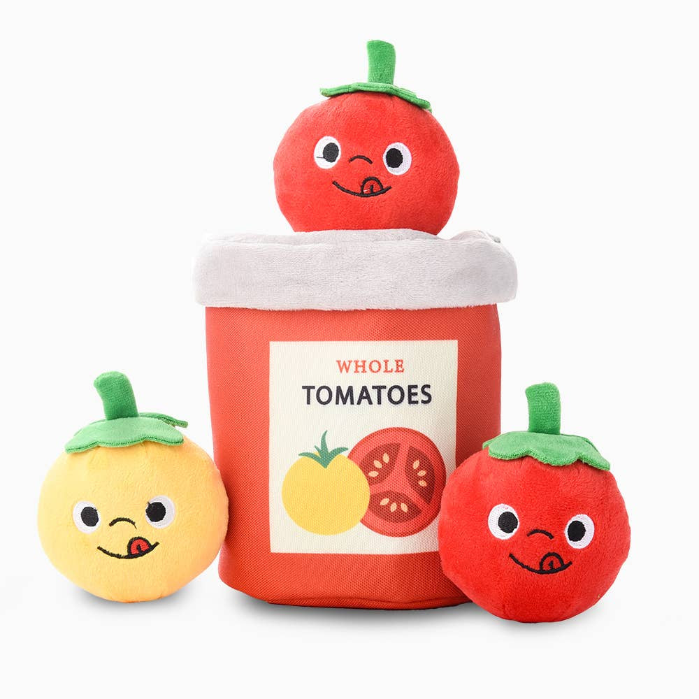 Tomato Can Interactive Dog Toy