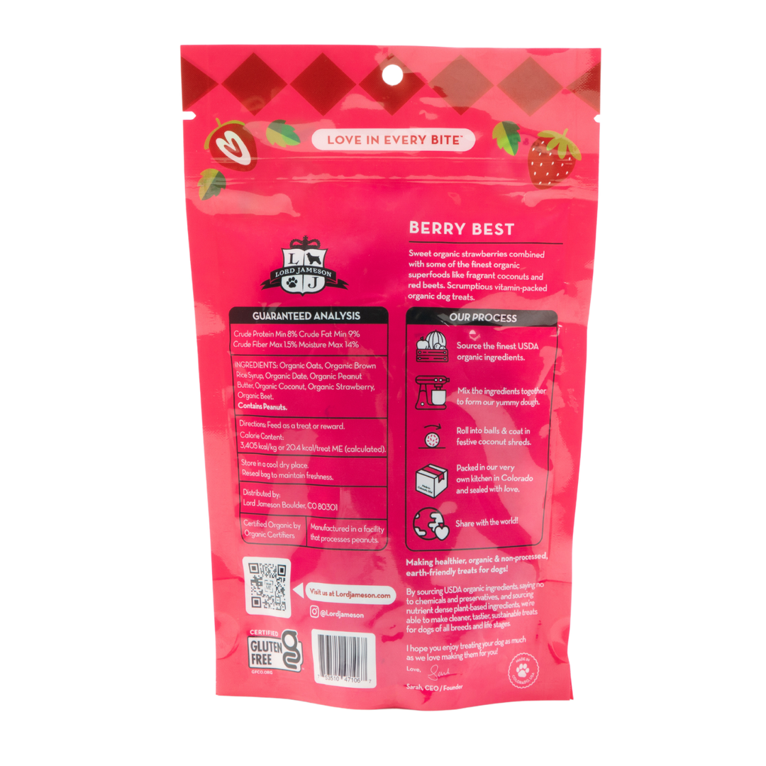 Berry Best Organic Dog Treat