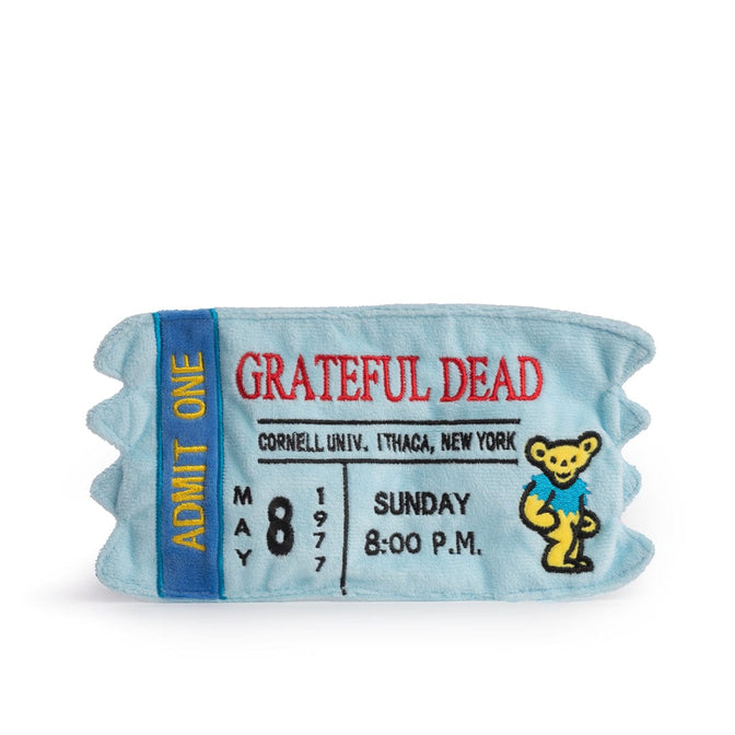 Fab Dog Grateful Dead Concert Ticket Admission Toy