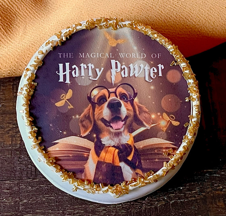 Harry Pawter Logo Cookie