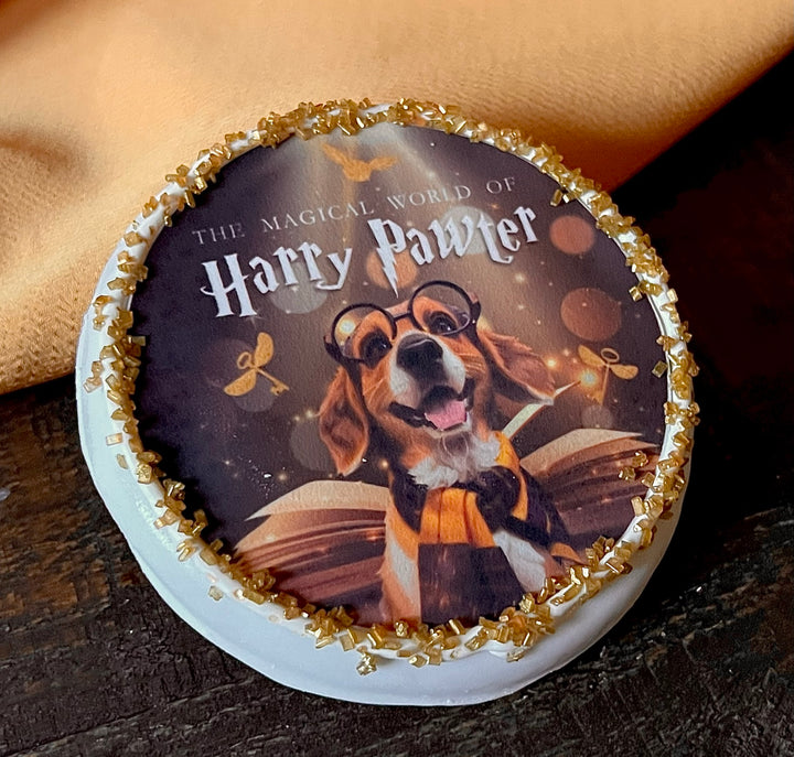 Harry Pawter Logo Cookie