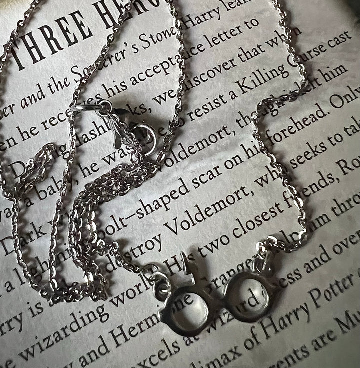 Harry Potter Glasses Necklace
