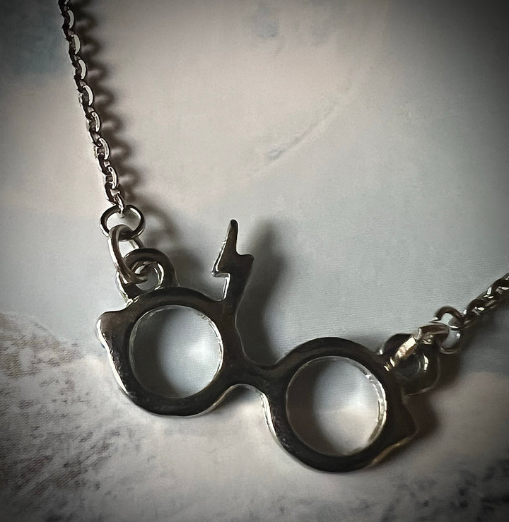 Harry Potter Glasses Necklace