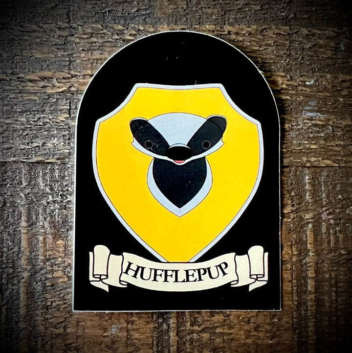 Hufflepup Crest Sticker
