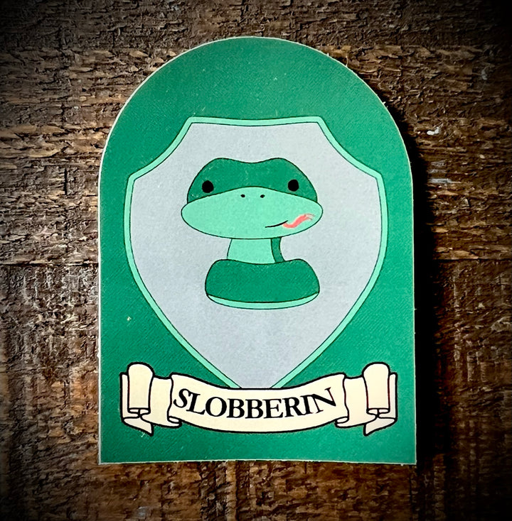 Slobberin Crest Sticker
