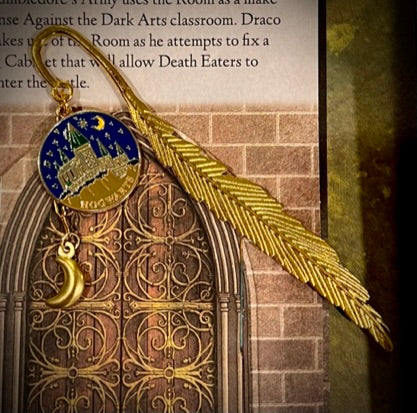 Hogwarts Castle Nighttime Bookmark