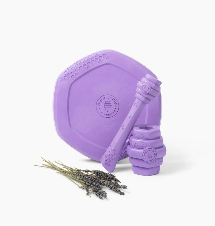 Project Hive Disc/Lick Mat-Calming Lavender