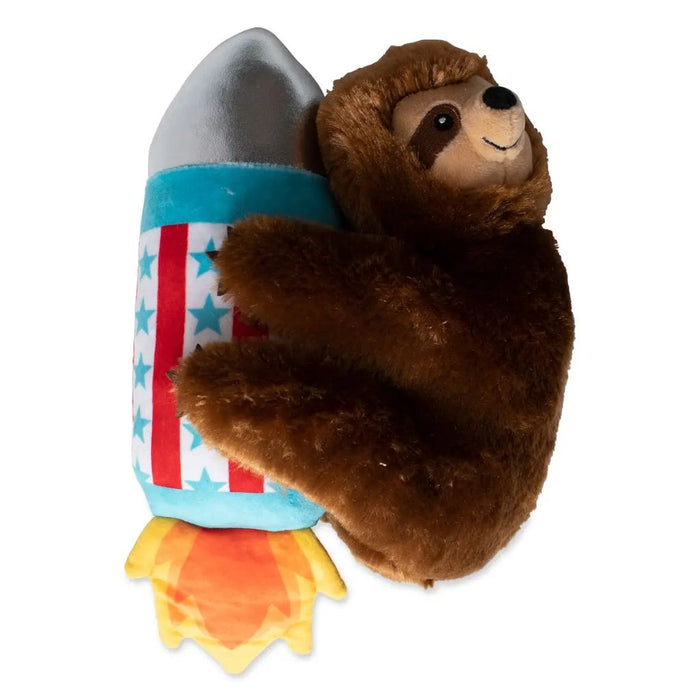 Rocket Sloth Dog Toy
