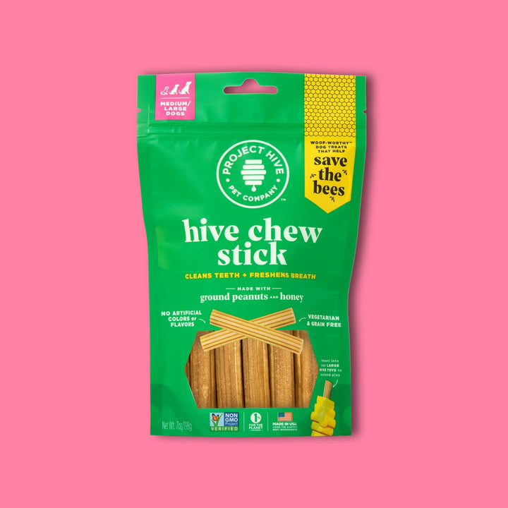 Project Hive Large Chew Stick Peanut & Honey