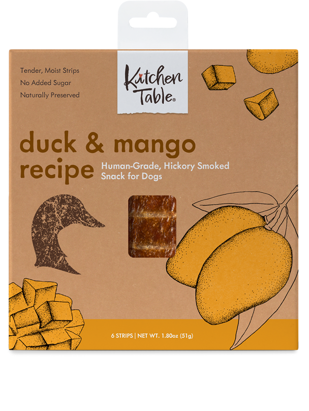 Kitchen Table Smoked Duck & Mango Treats