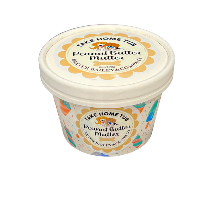 Take Home Tub-Peanut Butter Mutter Ice Cream-6oz