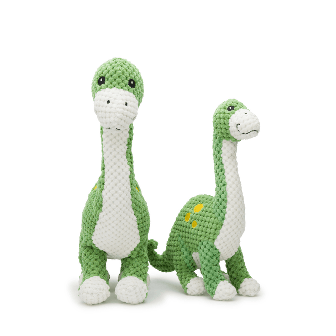 Floppy Green Brontosaurus Dinosaur Toy