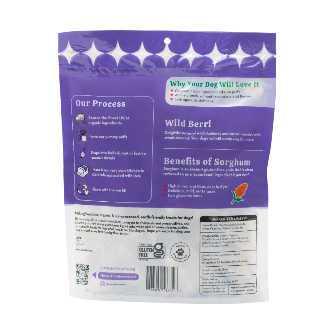 Wild Berri Organic Dog Treats