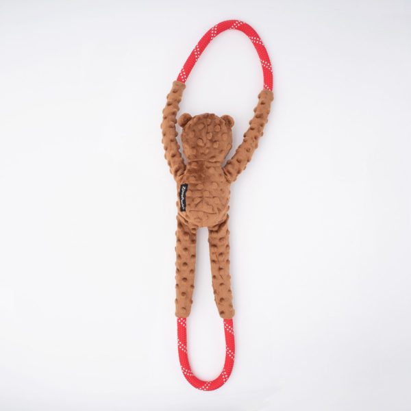 Valentine's Rope Tugz Bear