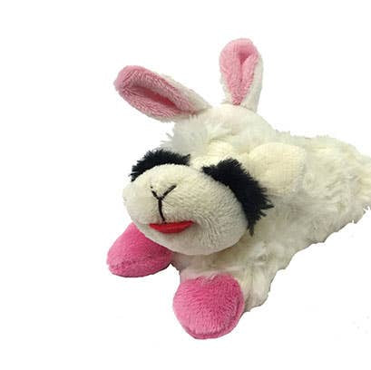 Easter Lamb Chop Plush Dog Toy 6"