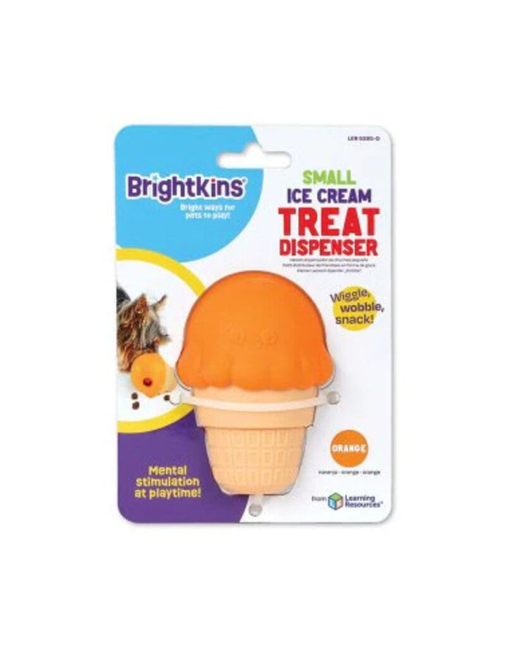 Ice Cream Cone Treat Dispensor Orange-Small
