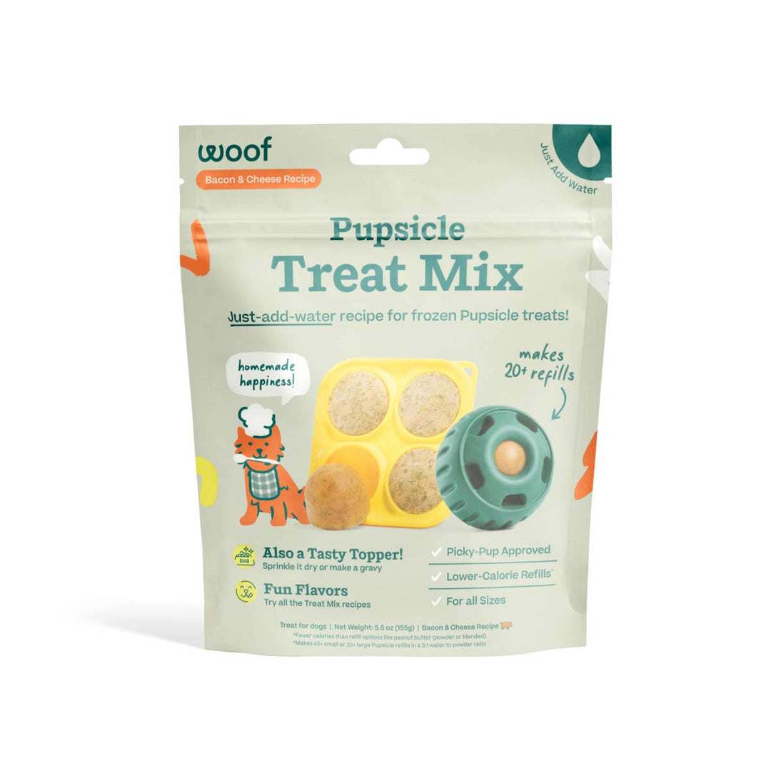 Woof Pupsicle Treat Mix-Bacon & Cheese 5.5oz