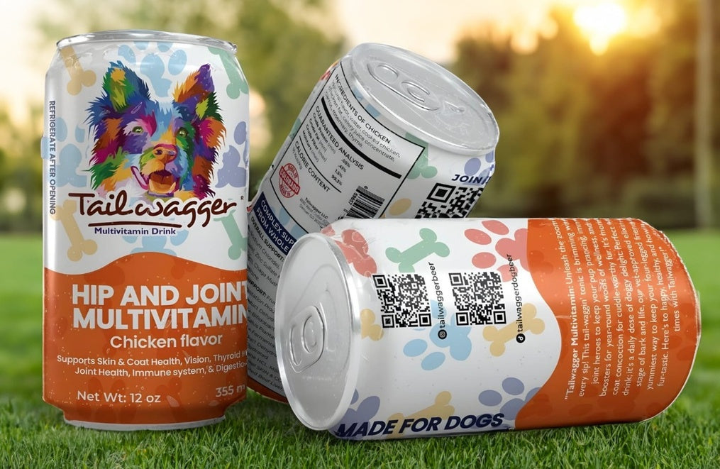 Tailwagger Dog Beer-Tailprime Multivitamin