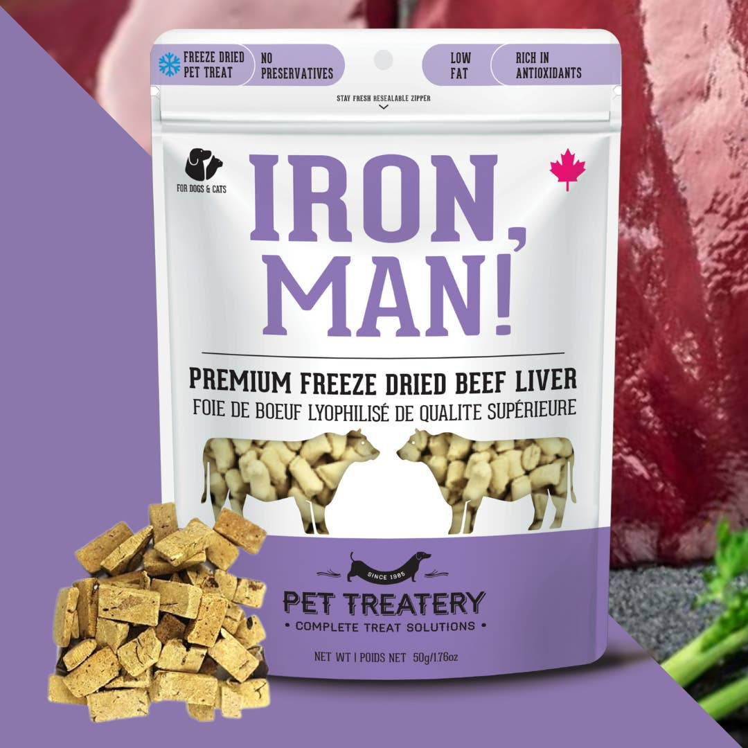 Iron, Man! Freeze Dried Beef Liver