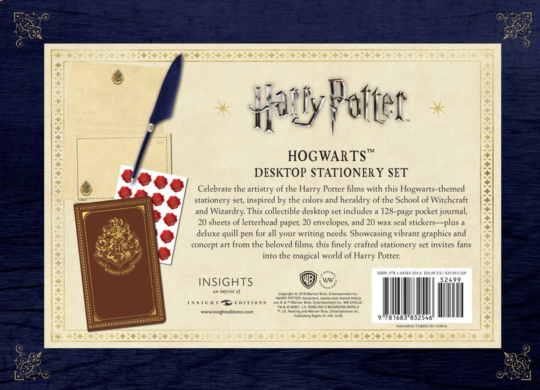 Hogwarts Desktop Stationary Set