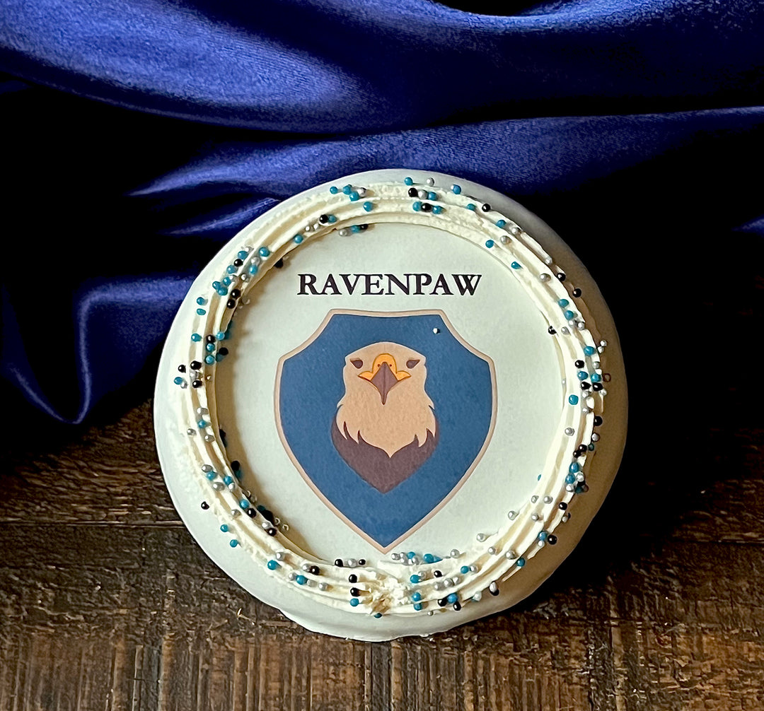 Ravenpaw Crest Cookie