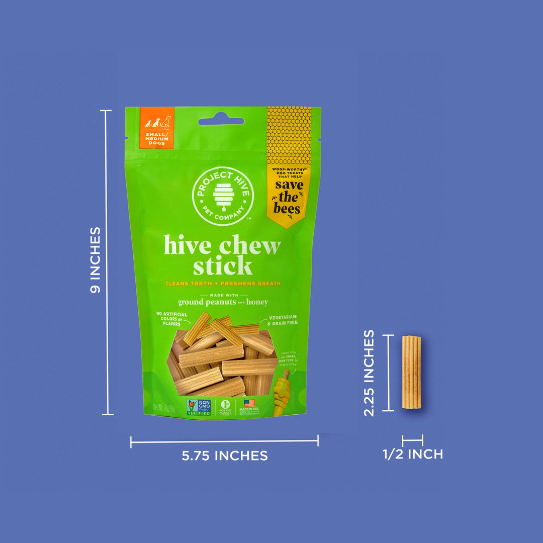 Project Hive Small Chew Stick-Peanut & Honey