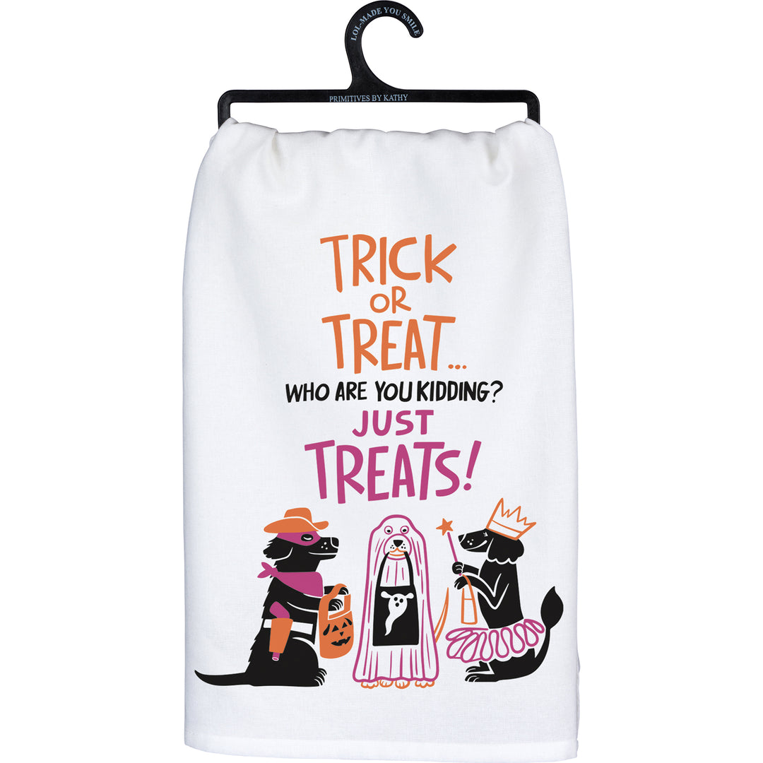 Trick Or Treat Kitchen Towel