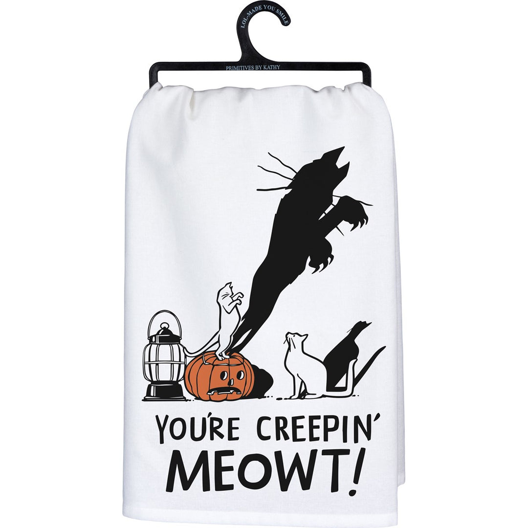 Creepin' Meowt Kitchen Towel